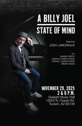 Billy Joel State of Mind *Tribute Show*