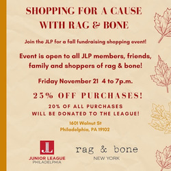 Shopping For a Cause with the Junior League of Philadelphia at rag & bone