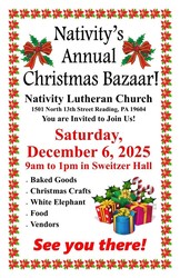 Nativity Christmas Bazaar