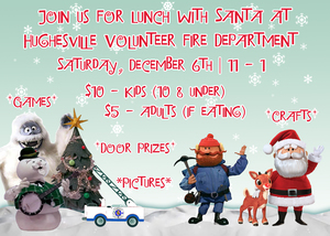 HVFD Lunch With Santa