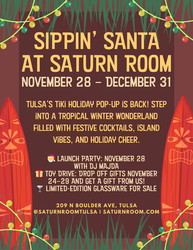 Sippin Santa x Saturn Room