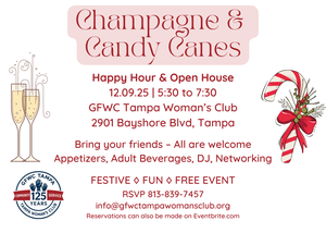 Champagne & Candy Canes