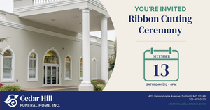 Cedar Hill Funeral Home Ribbon Cutting Ceremony