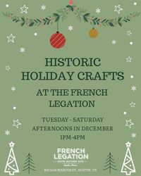 Historic Holiday Crafts