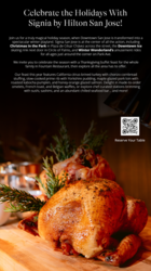 Thanksgiving feast at Signia by Hilton San Jose!
