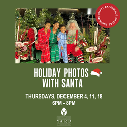 THE YARD AT FISHERS DISTRICT INVITES FAMILIES  TO TAKE PHOTOS WITH SANTA