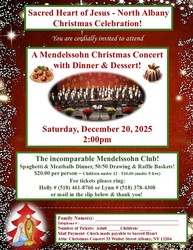 Christmas Celebration at Sacred Heart Church - North Albany