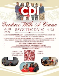 Couture with a Cause Fashion Show and Fundraiser