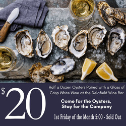 Oysters at the Wine Bar