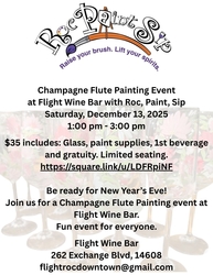 Champagne Flute Painting Event