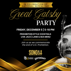 SoNo 1420 Distillery Great Gatsby Party
