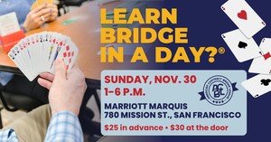 Learn Bridge in A Day?® Class