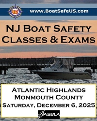 NJ Boat Safety Class & Exam in Atlantic Highlands  (One Day)