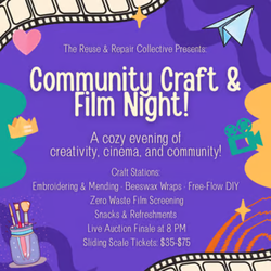 Community Craft & Film Night Fundraiser