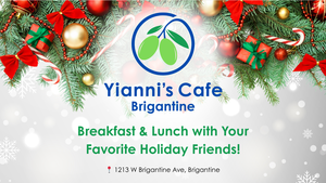 Yianni's Cafe Brigantine Holiday Events