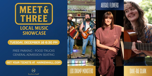 Meet & Three Local Music Showcase Set for December 16  Featuring Los Swamp Monsters, Abigail Flowers