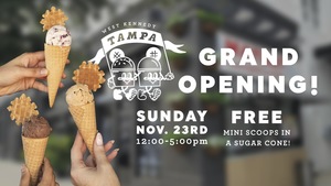 Mayday Ice Cream Tampa Grand Opening