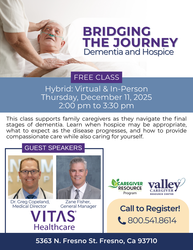 Bridging the Journey – Dementia and Hospice