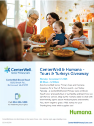 CenterWell & Humana - Tours & Turkeys Giveaway