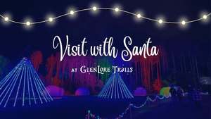 Visit With Santa At Glenlore Trails