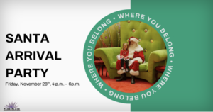 Santa's Arrival Party at Park Place Mall