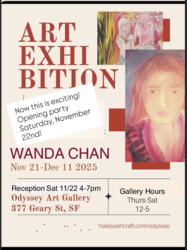 ODYSSEY ART COLLECTIVE-ART EXHIBITION BY WANDA CHAN