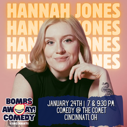 Comedy At The Comet | HANNAH JONES