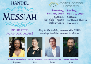 Pacific Chamber Orchestra Presents Handel's Messiah