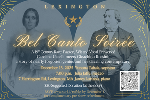 Music of Carolina Uccelli and Gioachino Rossini: Passion, Wit, and Vocal Fireworks!