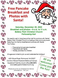 Free Photos and Breakfast with Santa