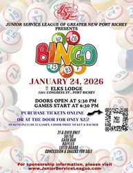 BINGO presented by Junior Service League of Greater New Port Richey