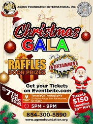 The Ageno Foundation International CHRISTMAS GALA  Dec. 7, 2025