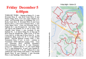 Santa's Ride Through Ashburn