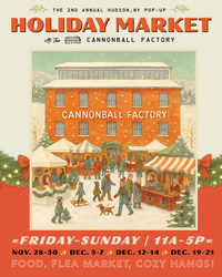 Pop-up Holiday Market at the Cannonball Factory