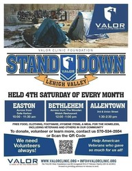 LEHIGH VALLEY STAND DOWN, PA - (Allentown) - VALOR Clinic Foundation - 11/22/25