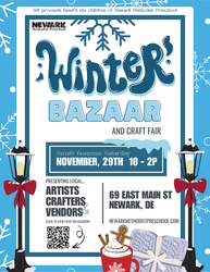 Newark Methodist Preschool Winter Bazaar and Vendor event