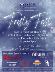 Frosty Fest Fundraising Event benefitting Expose Excellence Youth Program