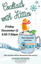 Winter Cocktails with Kitties