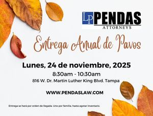 Entrega Anual De Pavos