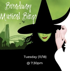 Broadway Musical Bingo