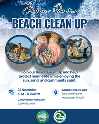 McCorrie Beach Clean up