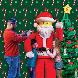 Holiday Bricktacular at LEGOLAND Discovery Center Michigan - Meet LEGO Santa in Metro Detroit