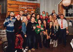 The Jingle Joint Holiday Pop-Up Bar at Brookdale Farms