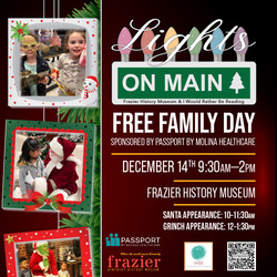 2025 Lights on Main Free Family Day Sponsored by Passport by Molina Healthcare
