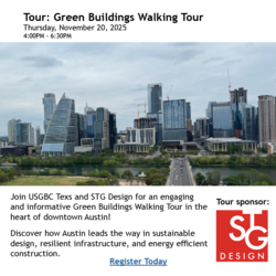 Walking Tour of Austin's Green Buildings & Infrastructure