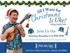 All I Want For Christmas Is Uke! FREE Holiday Ukulele Circle