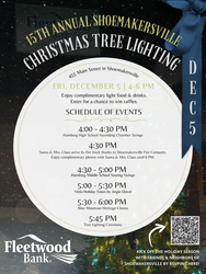 15th Annual Shoemakersville Christmas Tree Lighting
