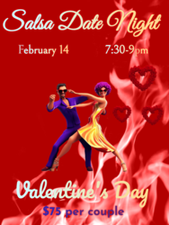 Valentine's Day Salsa Date Night