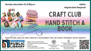 Craft Club: Book Binding