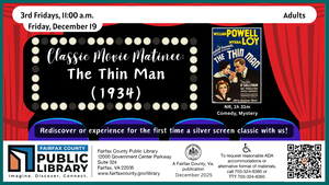 Classic Movie Matinee: The Thin Man (1934)